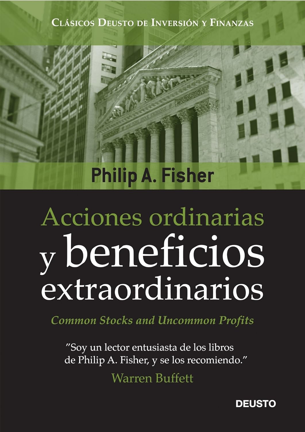 Portada de Acciones ordinarias y beneficios extraordinarios