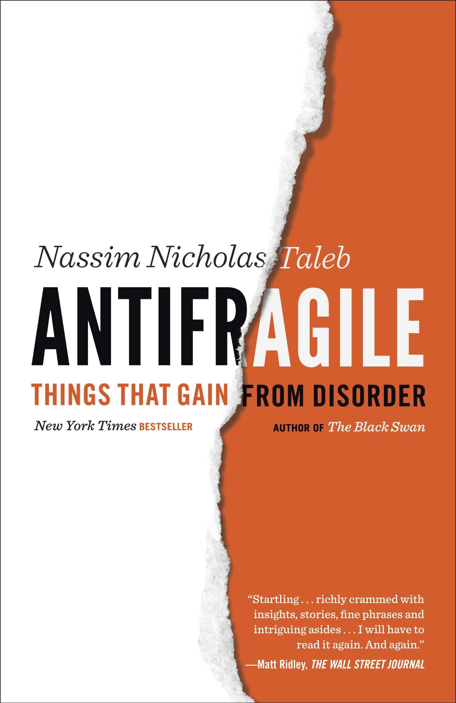 Portada de Antifrágil