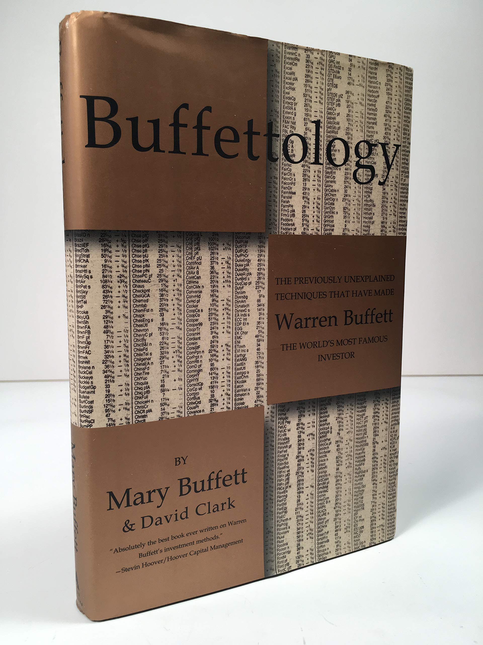 Portada de Buffettología