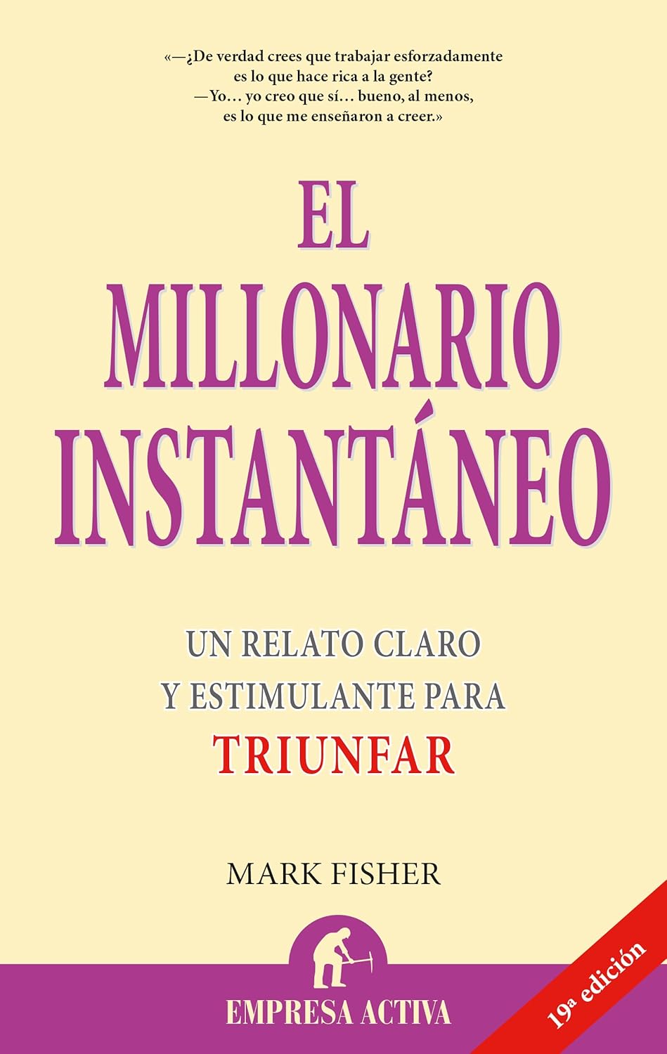 Portada de El millonario instantáneo