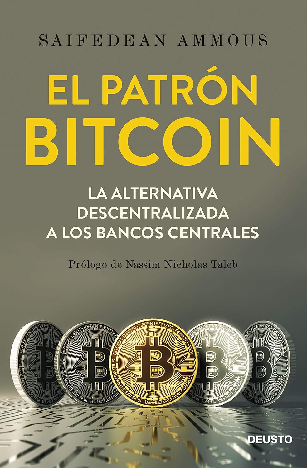 Portada de El patrón Bitcoin