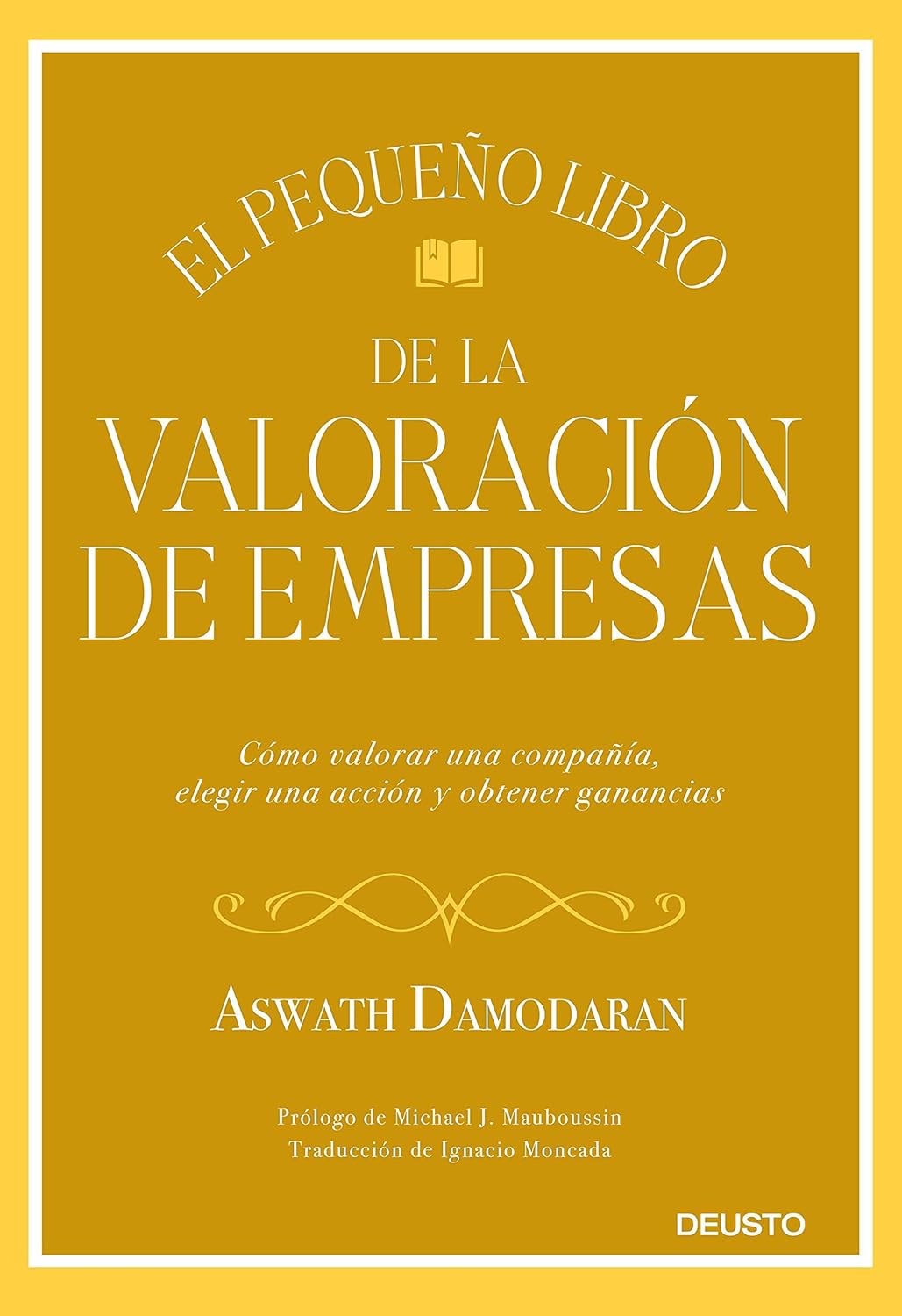 Portada de El pequeño libro de la valoración de empresas