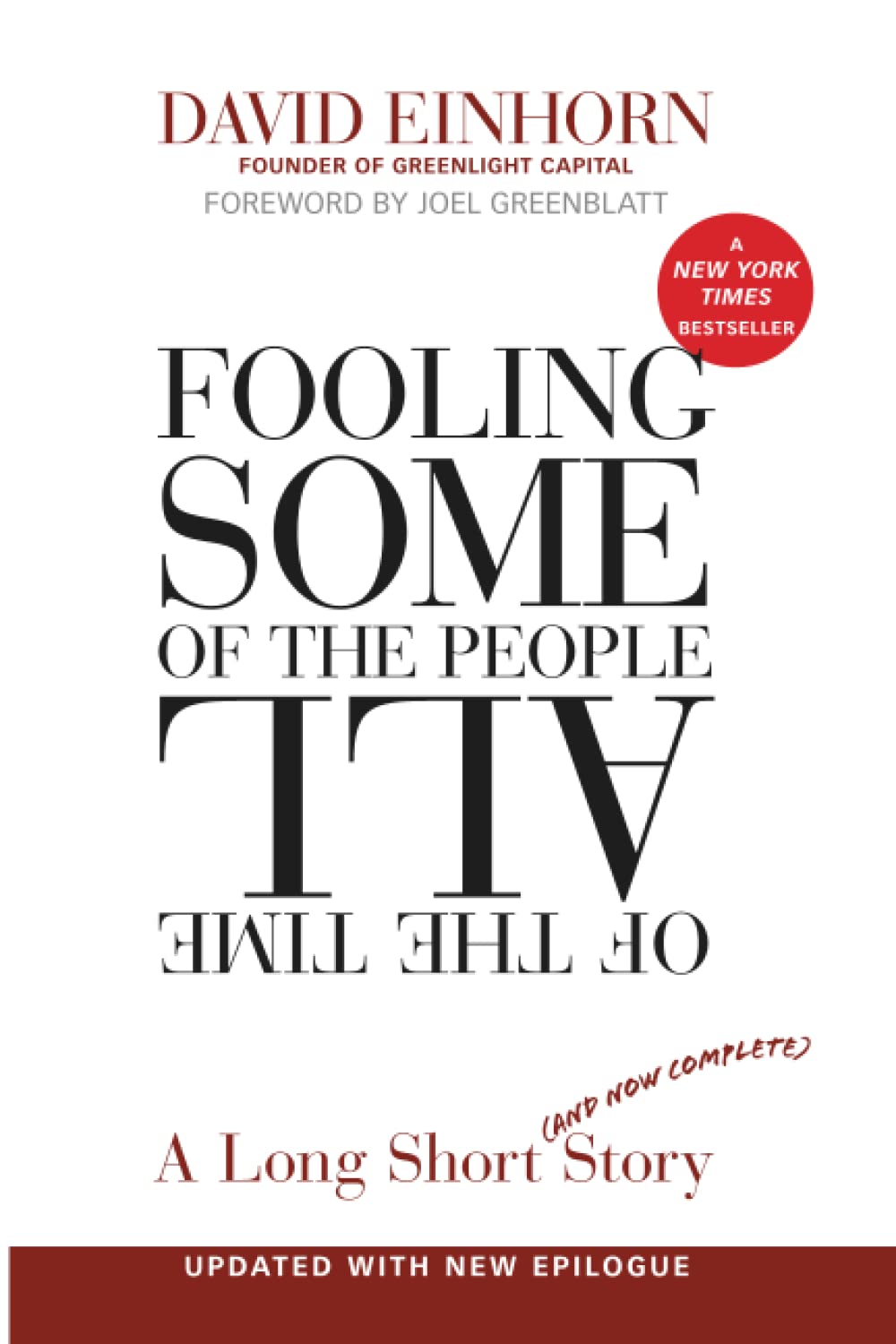 Portada de Fooling Some of the People All of the Time