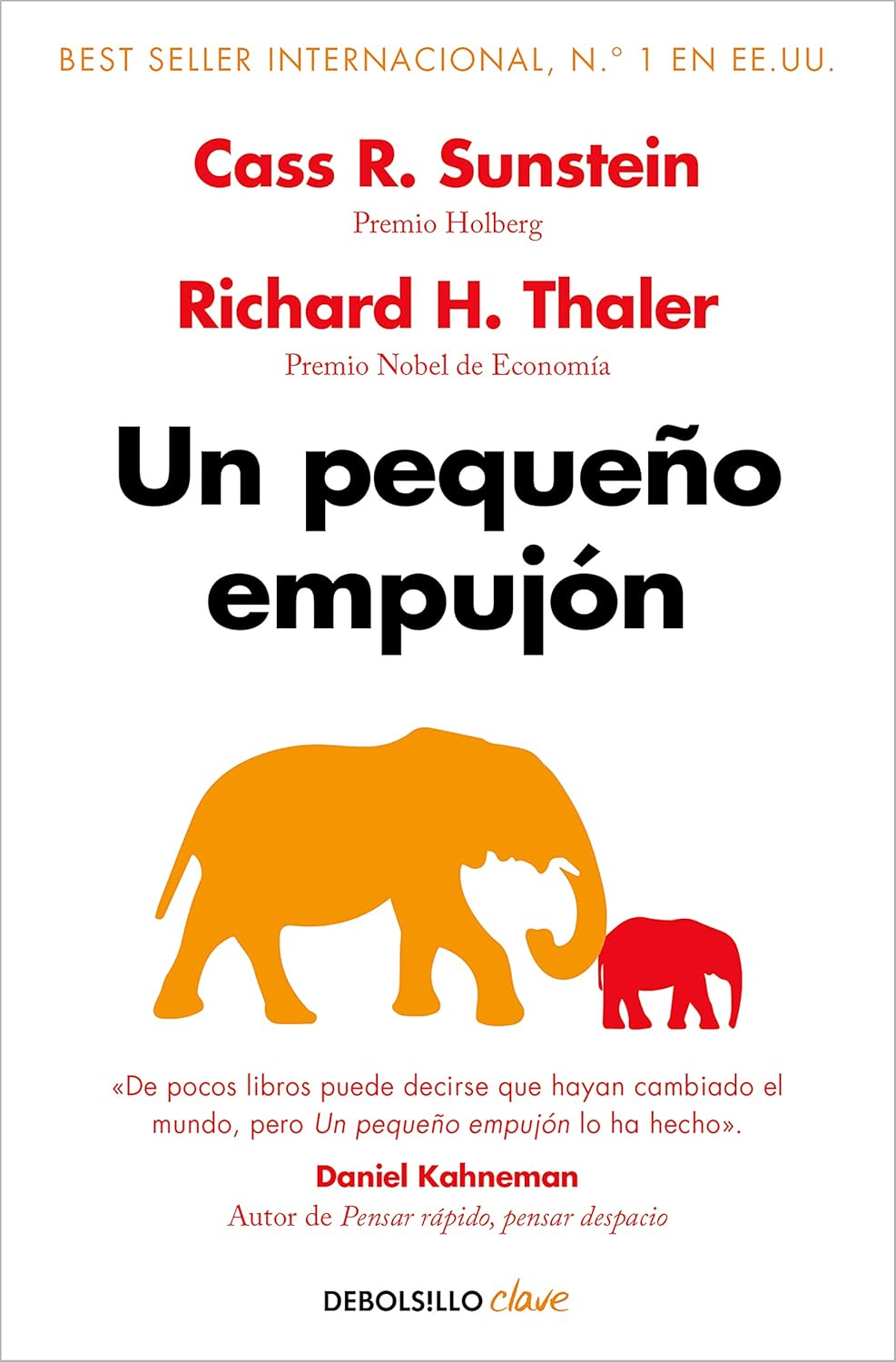 Portada de Nudge: Un pequeño empujón