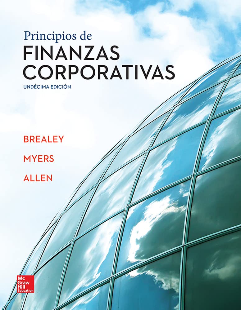 Portada de Principios de finanzas corporativas