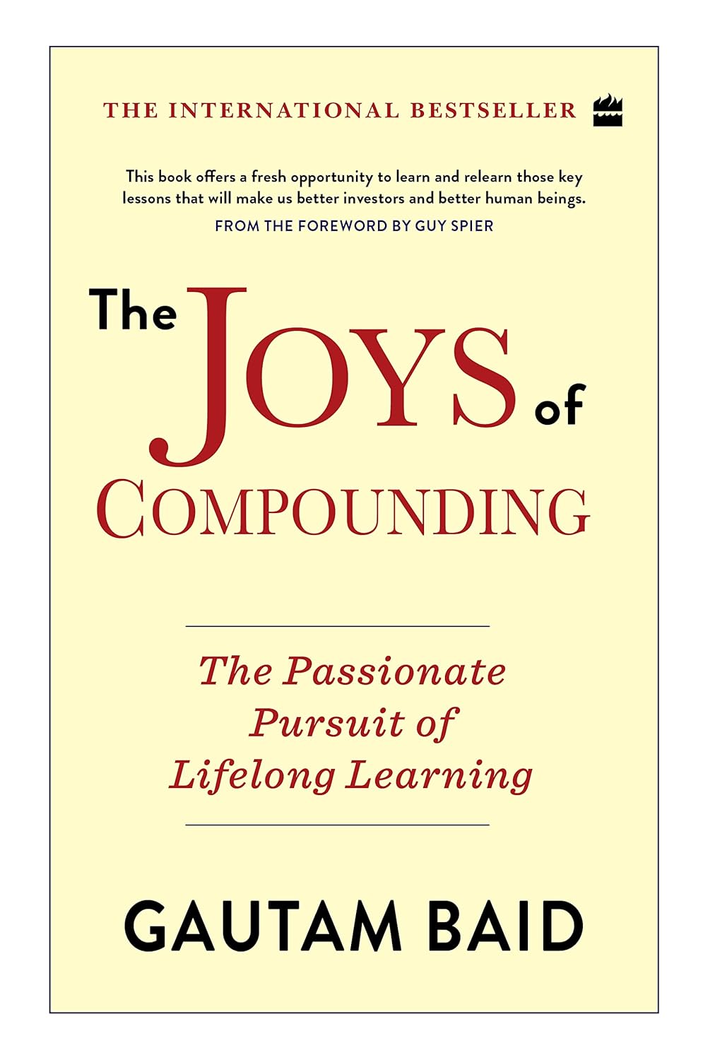 Portada de The Joys of Compounding
